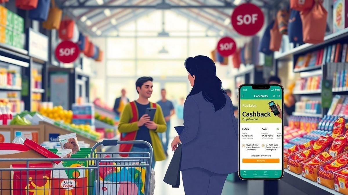 Use cashback e programas de fidelidade para descontos de última hora