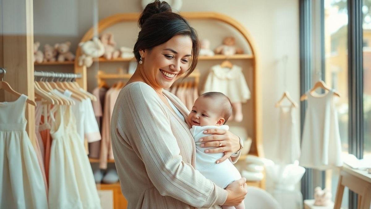 Aproveite brechó de roupas de bebê barato para economizar