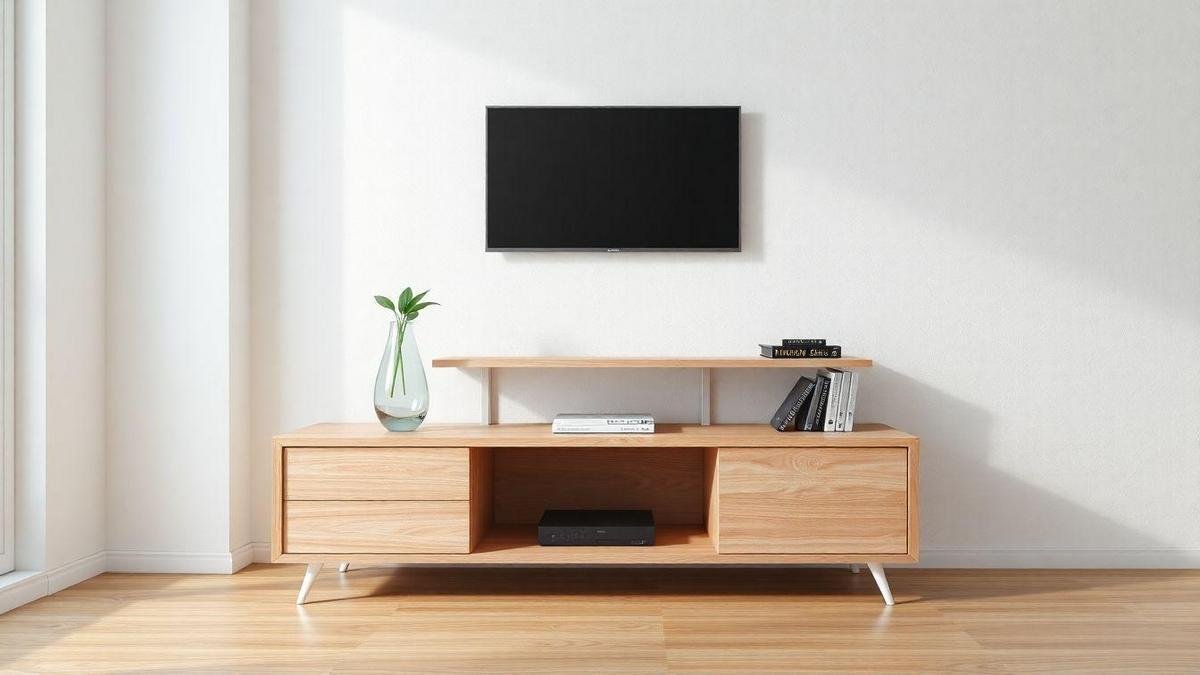 Beleza e custo: rack para TV compacto econômico design moderno
