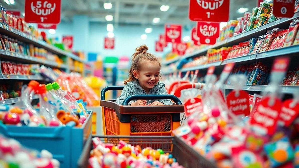 Como aproveitar liquidação de brinquedos infantis na época certa