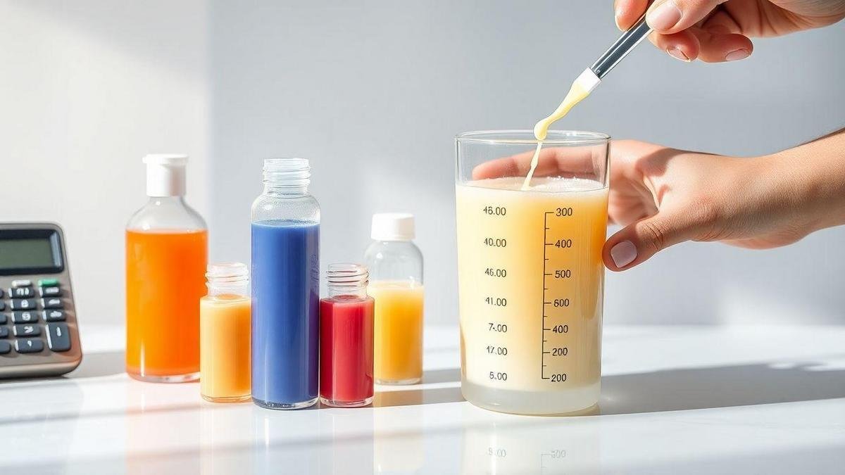 Como calcular Produtos de limpeza concentrados custo benefício rendimento alto