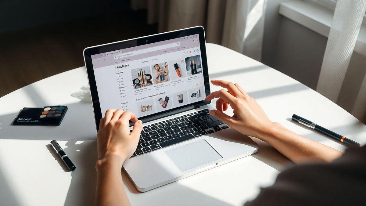 Como você pode pesquisar onde achar maquiagem barata em sites confiáveis