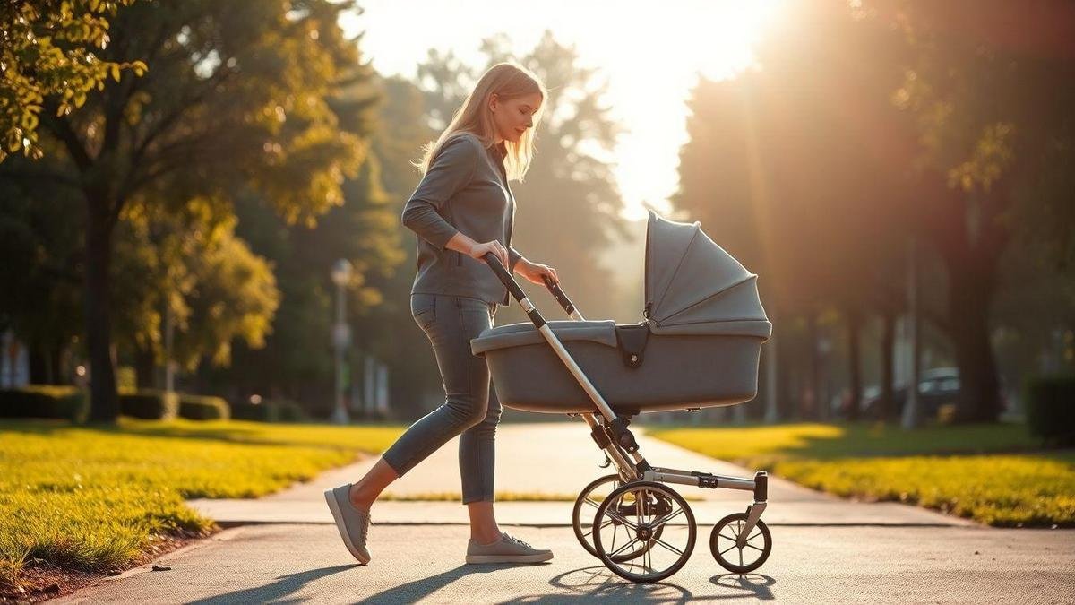 Escolha um carrinho compacto e barato recém-nascido que facilite seus passeios