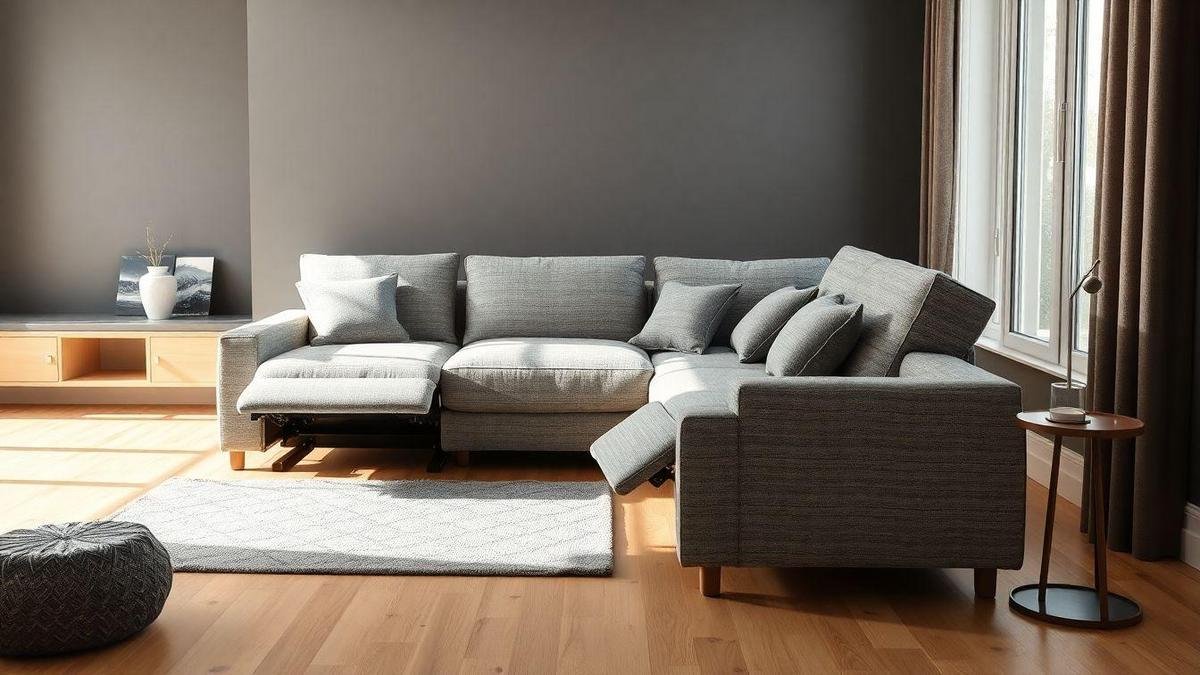 Materiais resistentes e baratos para escolher seu sofá retrátil