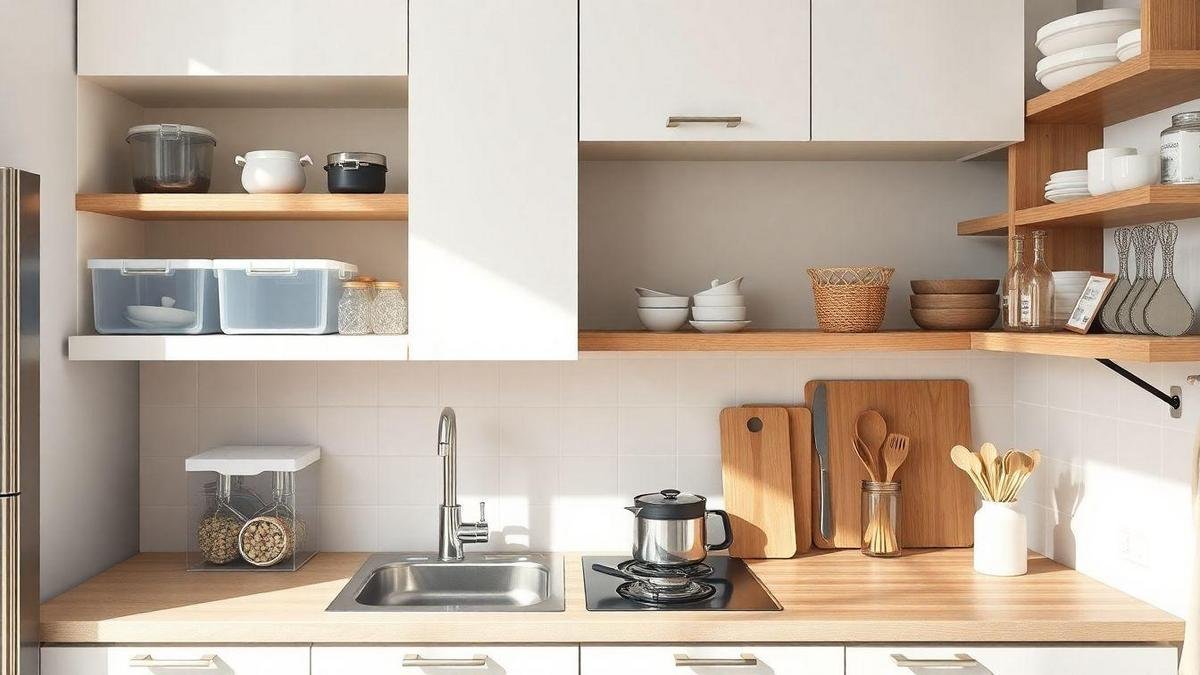 Onde achar organizadores de cozinha econômicos e ideias baratas de armazenamento para cozinha com melhor custo-benefício