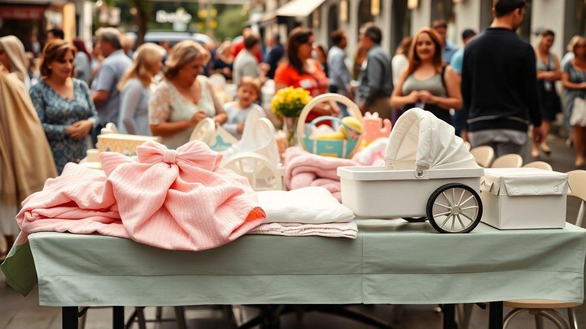 Onde comprar acessórios para bebê baratos usados e grupos locais