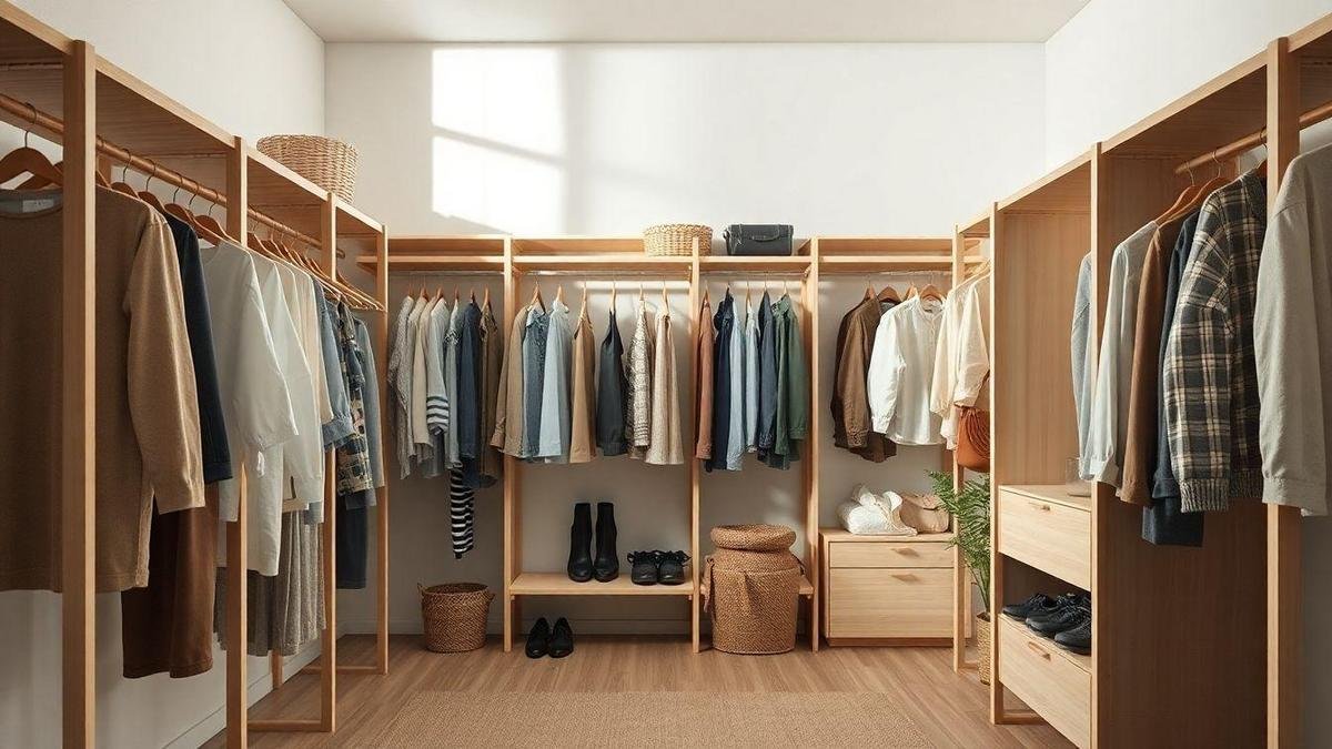 Opções duráveis e sustentáveis: organizadores de armário baratos e laváveis que duram