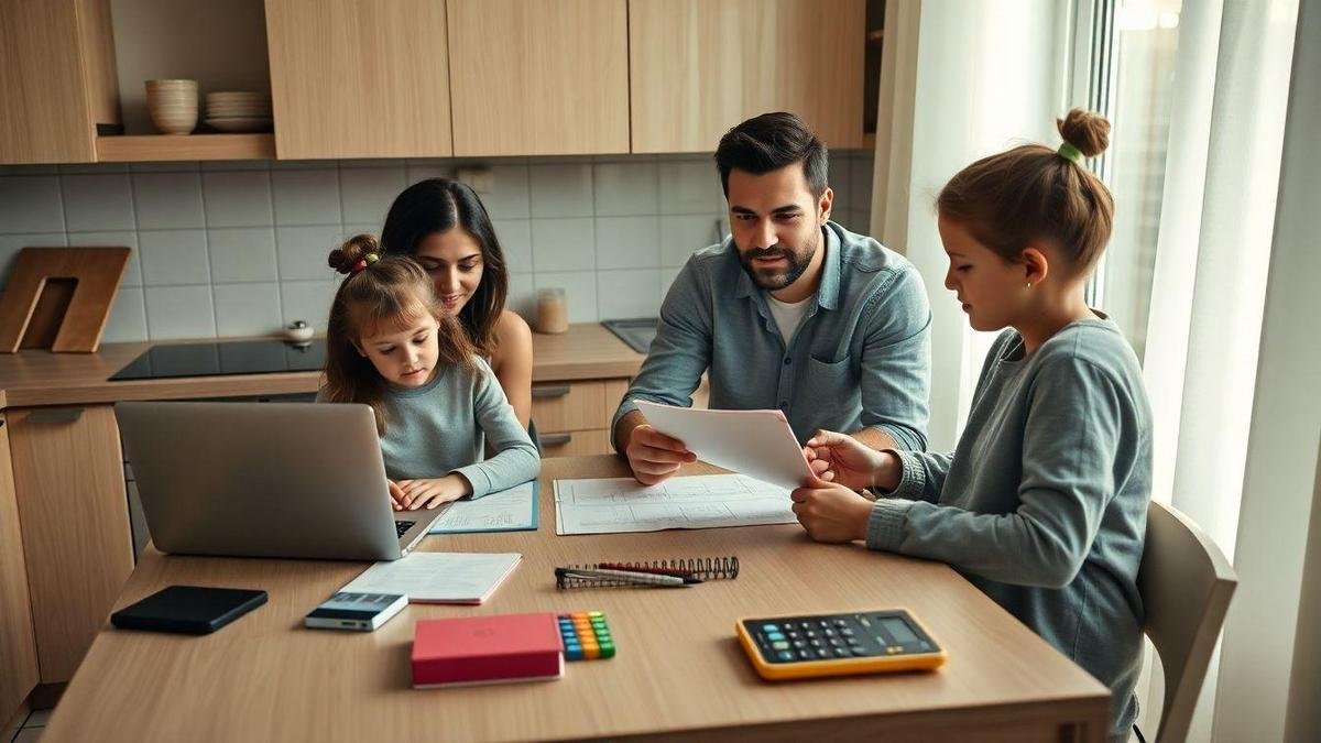 Planejamento financeiro para família com crianças: como economizar com crianças desde o começo