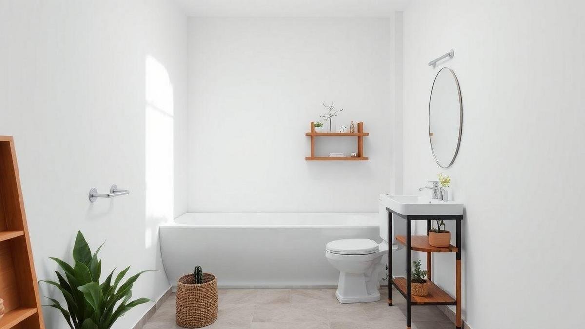 Prateleiras econômicas para banheiro: opções baratas e duráveis