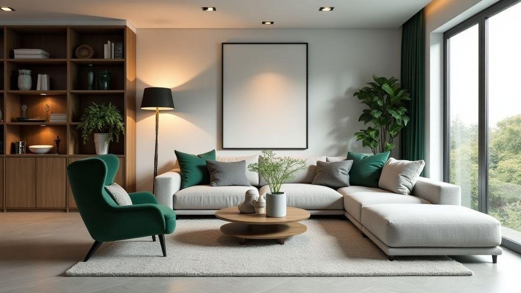 Como combinar móveis baratos com peças de luxo para um visual sofisticado