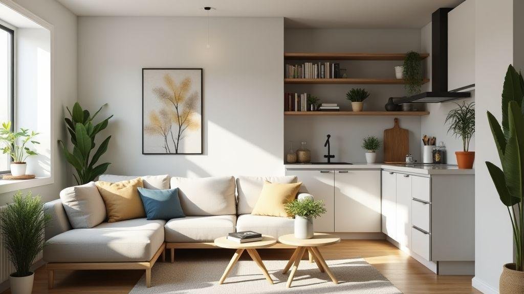 Como decorar apartamento pequeno barato e ganhar espaço