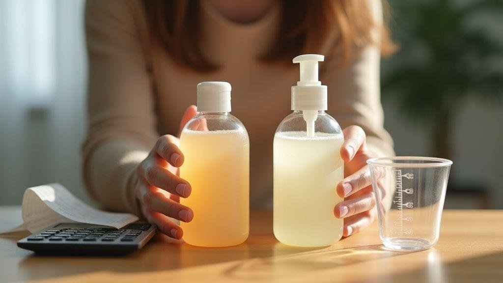 Compare preço por ml e calcule se a promoção shampoo premium é realmente vantajosa para você