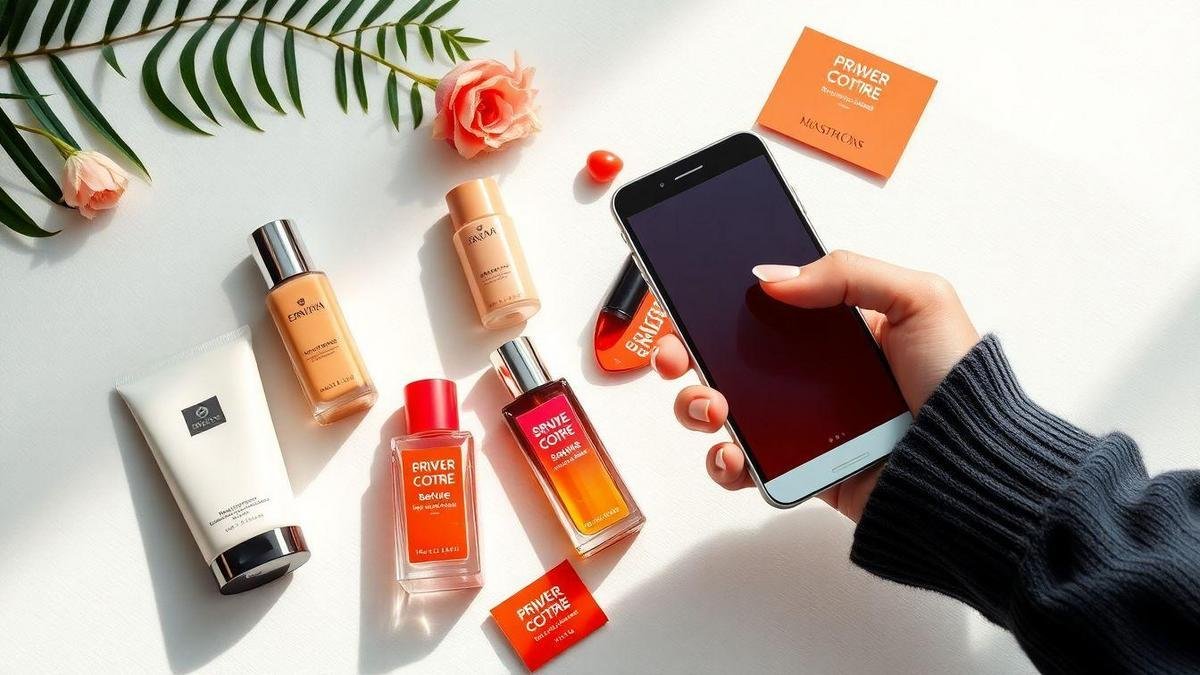 Cosméticos em promoção Shopee: entender descontos e percentuais