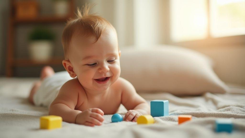 Escolhendo brinquedos seguros e baratos para estimular seu bebê