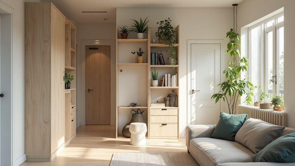 solucoes-de-armazenamento-vertical-baratas-para-otimizar-espaco-em-apartamento-pequeno-e-montar-uma