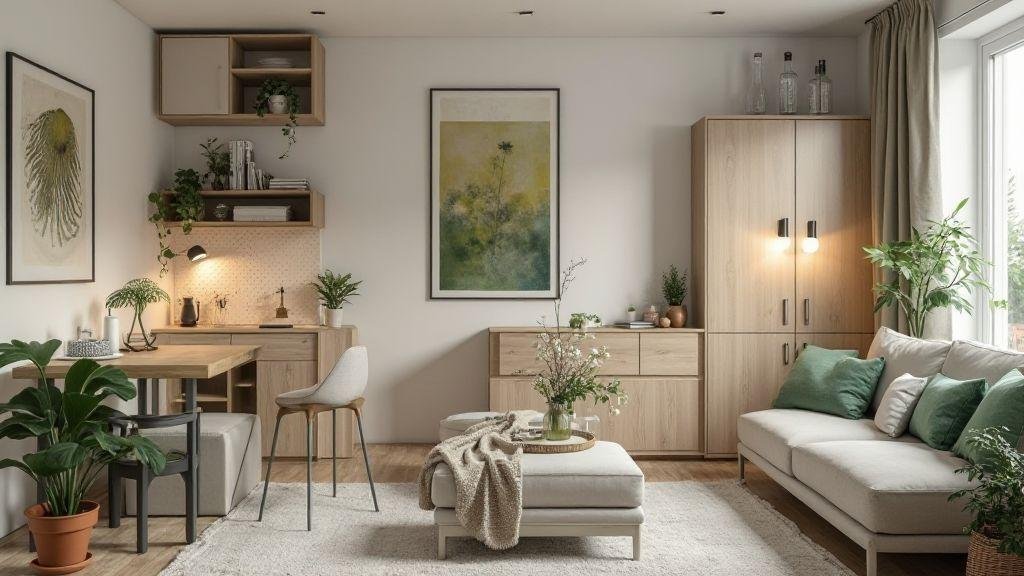 ideias-de-decoracao-barata-para-apartamento-pequeno-com-itens-versateis-e-faceis-de-montar-para-tran